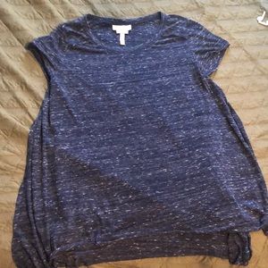 Navy blue nursing top